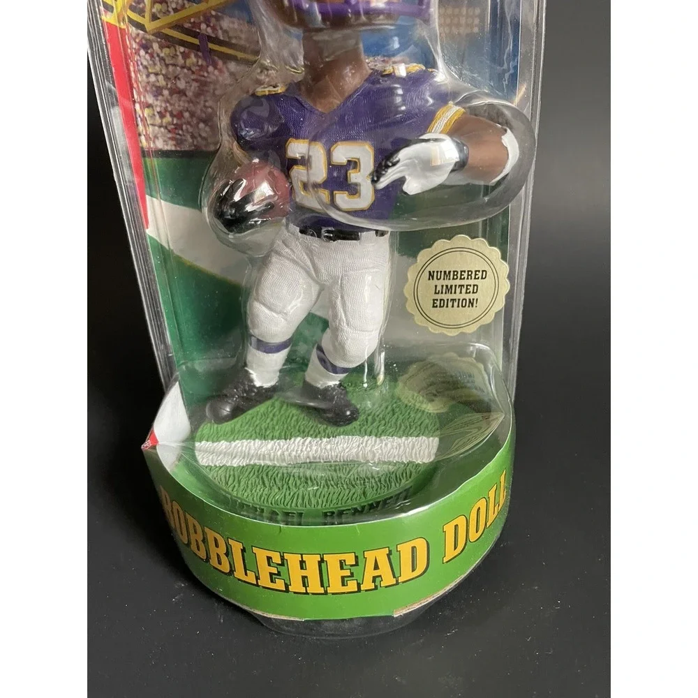 MICHAEL BENNETT 23 Minnesota Vikings NFL Bobblehead Numbered Limited Edition New